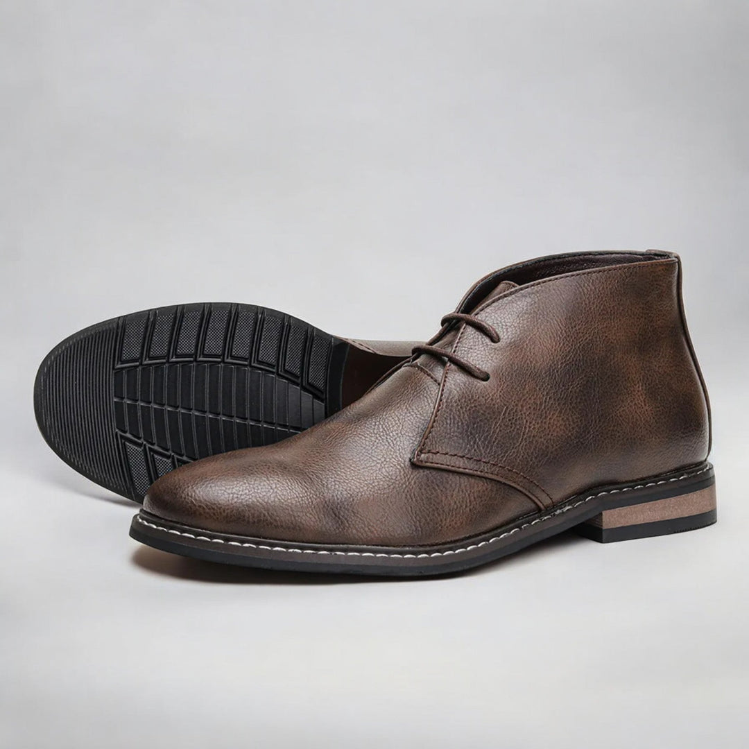Harold | Premium Leather Chukka Boots for Comfort and Style