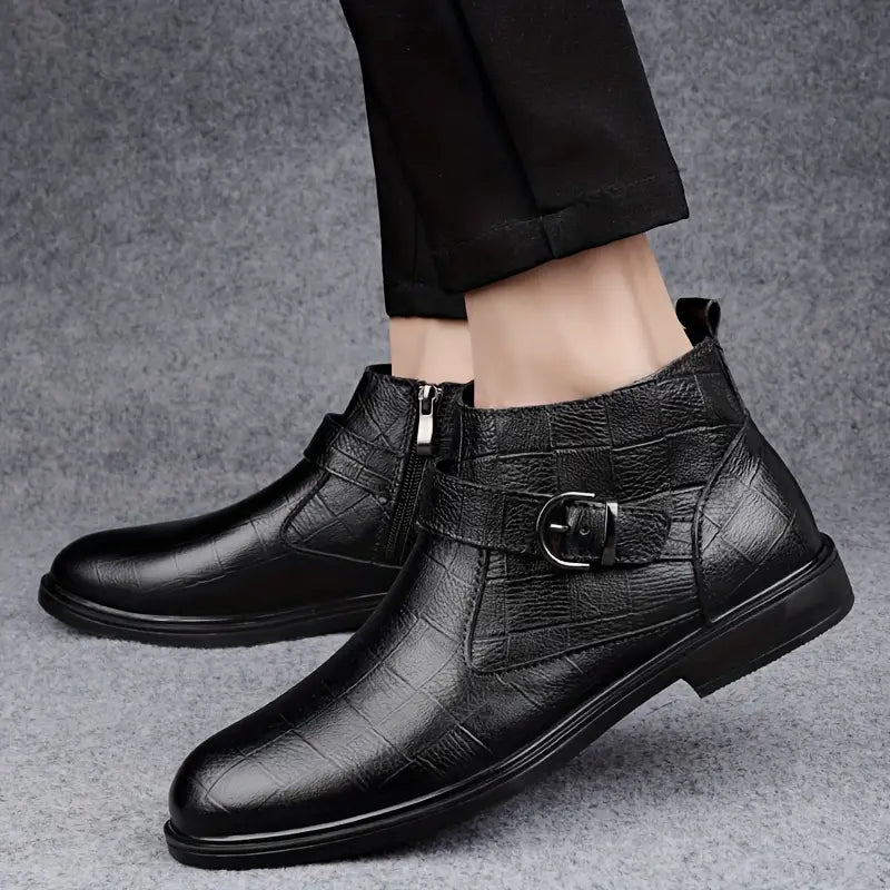 Jameson | Langlebige Leder Ranger Stiefel für Männer, Bequeme Passform