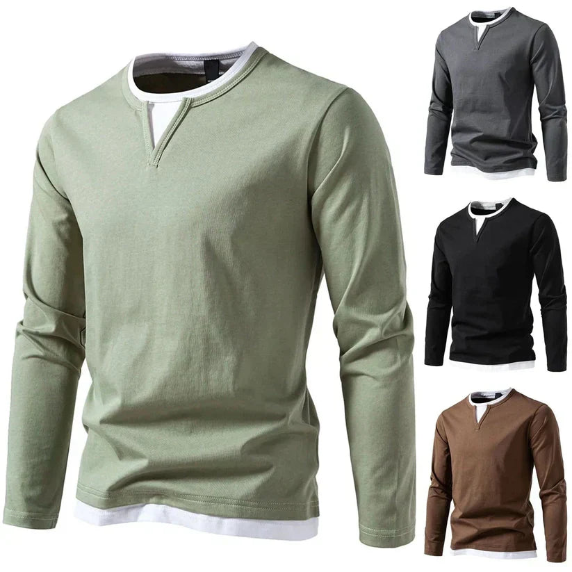 Cadmus | Stylish V-Split Sweater for Ultimate Comfort