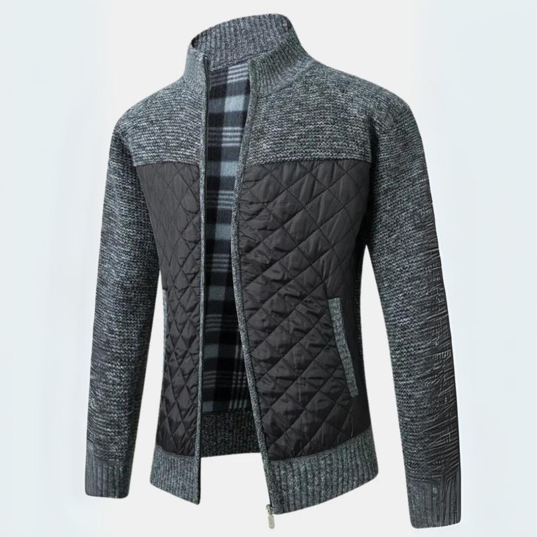 Westo | Stilvoller Cardigan mit warmem Stehkragen