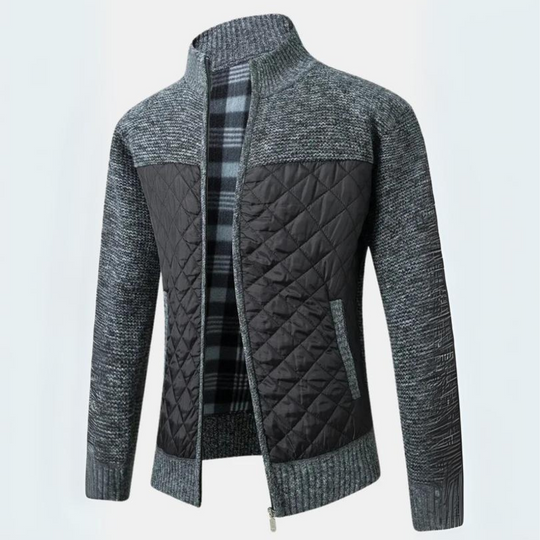 Westo | Stilvoller Cardigan mit warmem Stehkragen