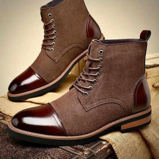 Blaze | Premium Oxford Leather Boots for Comfort and Style