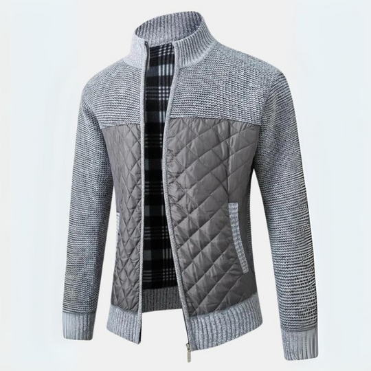 Westo | Stilvoller Cardigan mit warmem Stehkragen