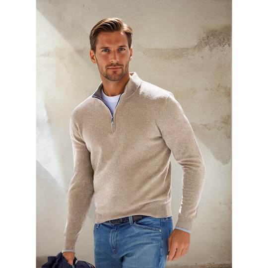 Maverick | Stylish Half-Zip Sweater for Comfort and Versatility