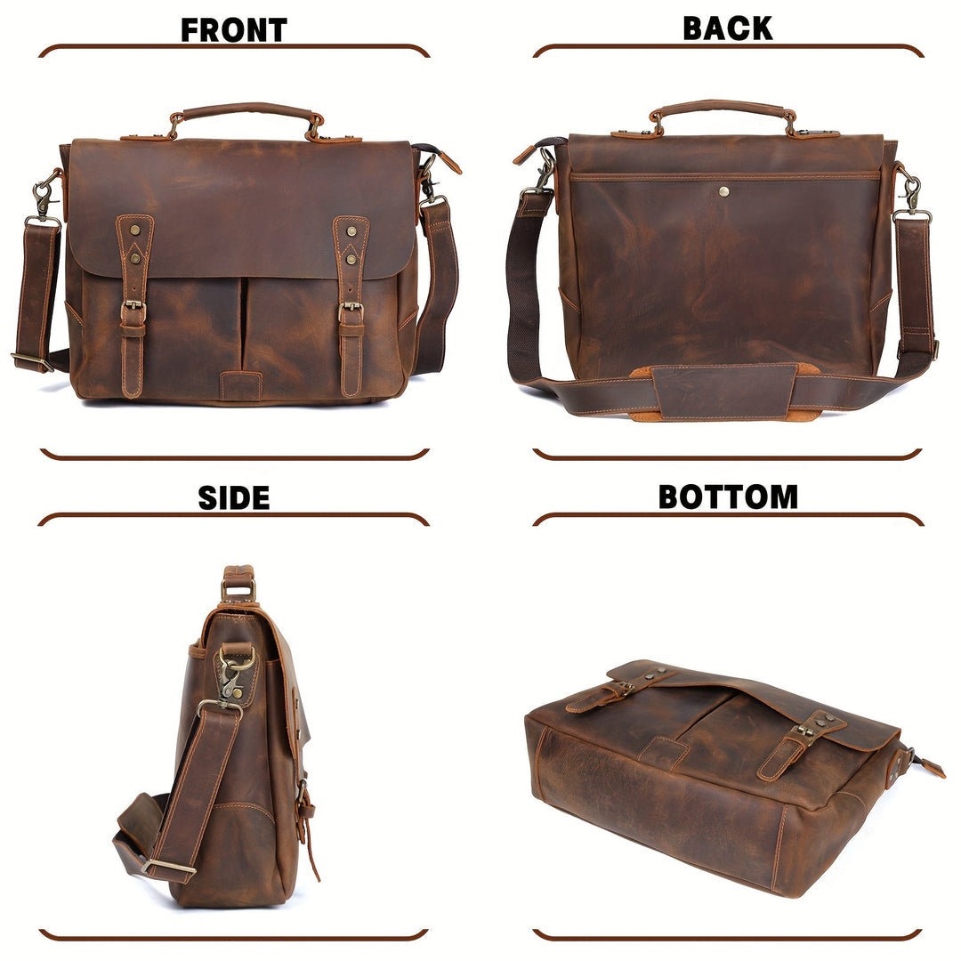 Graham | Premium-Leder Herren Aktentasche
