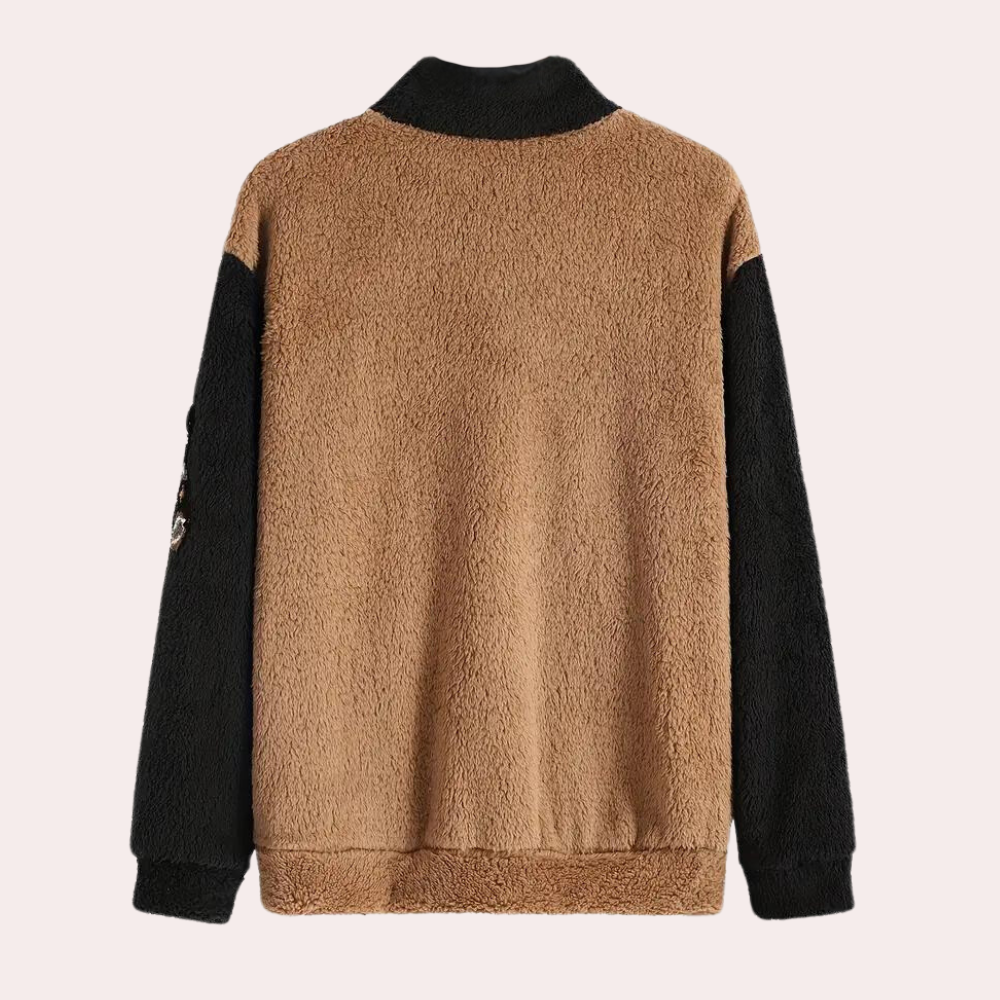 Abel | Gemütlicher, stilvoller und warmer Plüsch-Hoodie für Herren