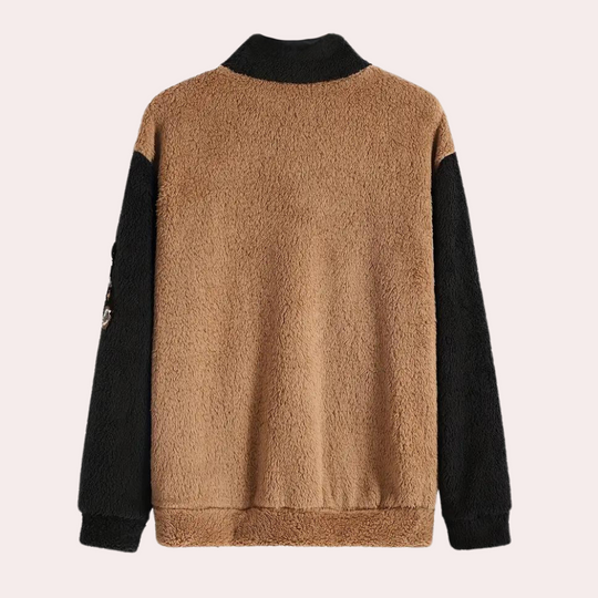 Abel | Gemütlicher, stilvoller und warmer Plüsch-Hoodie für Herren