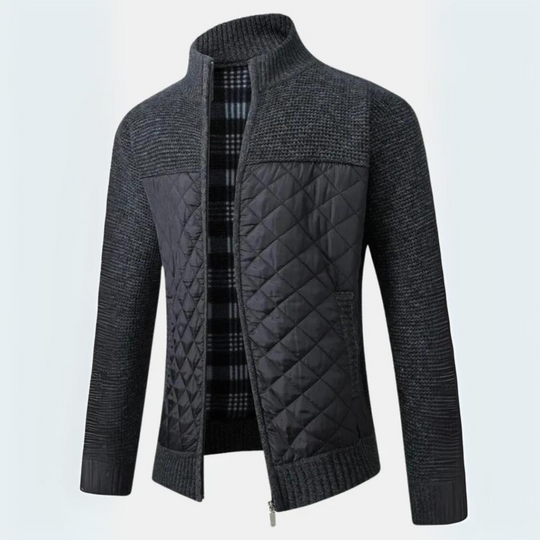 Westo | Stilvoller Cardigan mit warmem Stehkragen