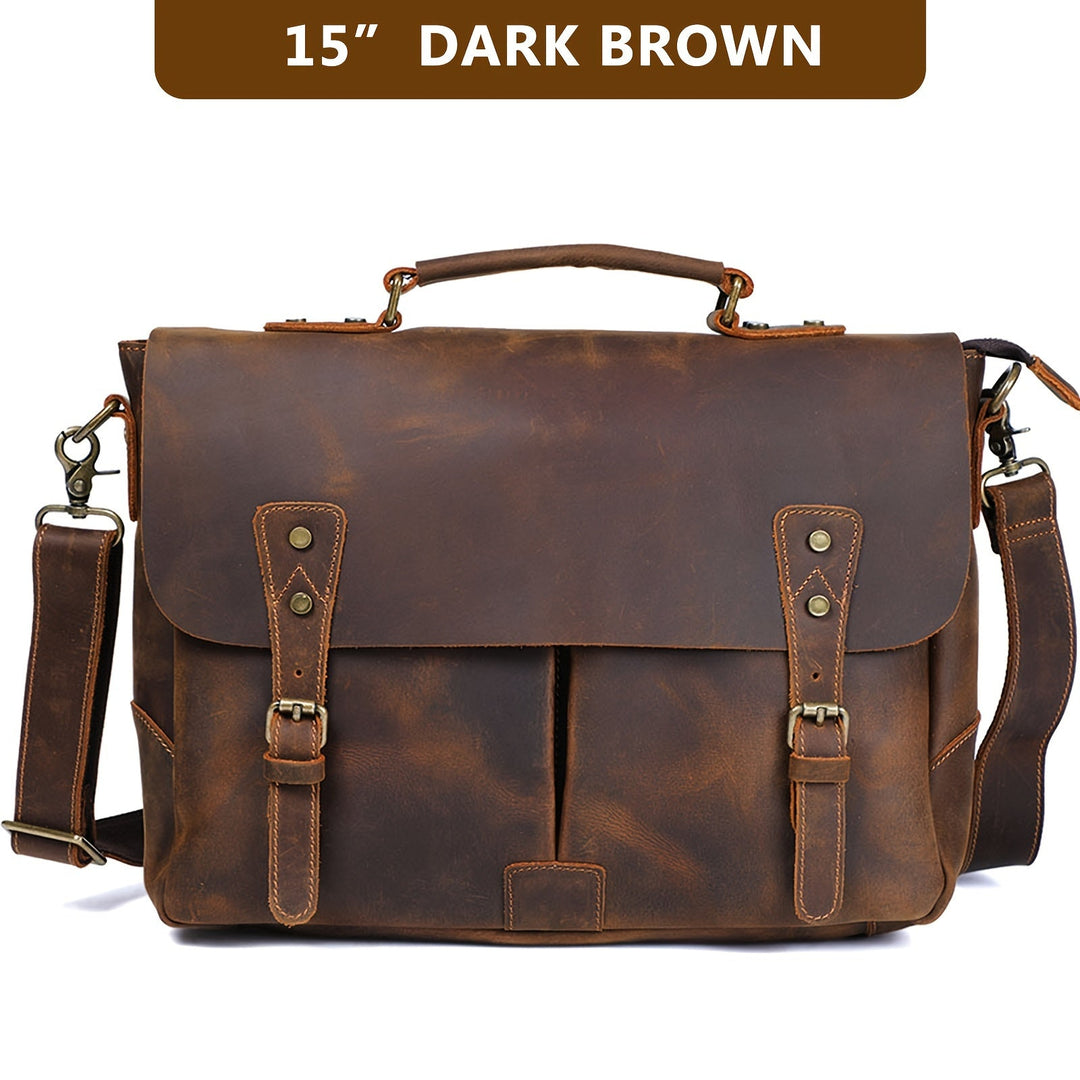 Graham | Premium-Leder Herren Aktentasche
