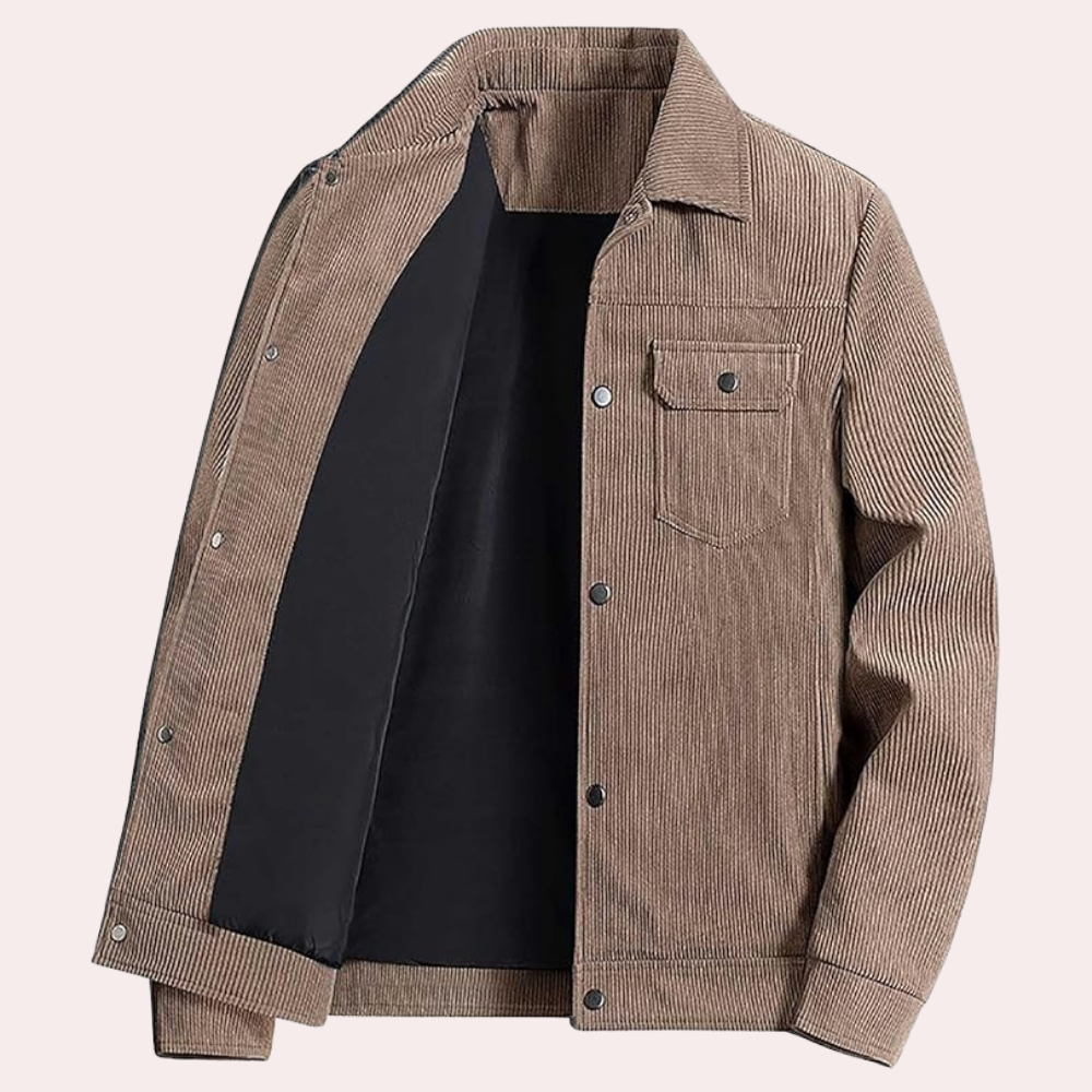 Vincent | Stylische, Bequeme, Vielseitige Jacke für Männer