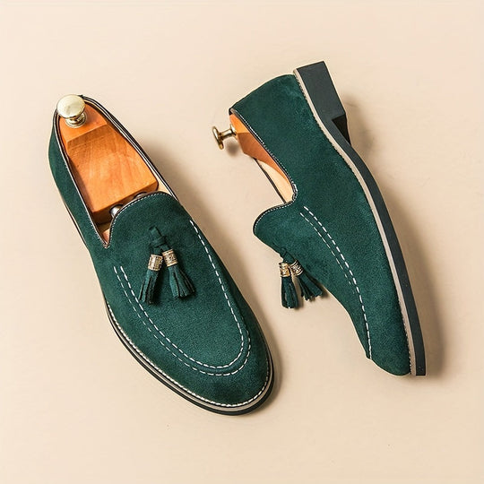 Daxton | Zeitloser Komfort und Stil in Wildleder Slippern