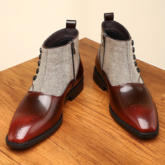 Jovian | Stylish Chelsea Leather Boots for Comfort and Durability