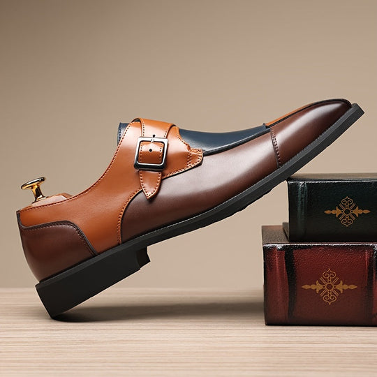 Quinlan | Stylish Single Monk Strap Shoes for Comfort and Versatility