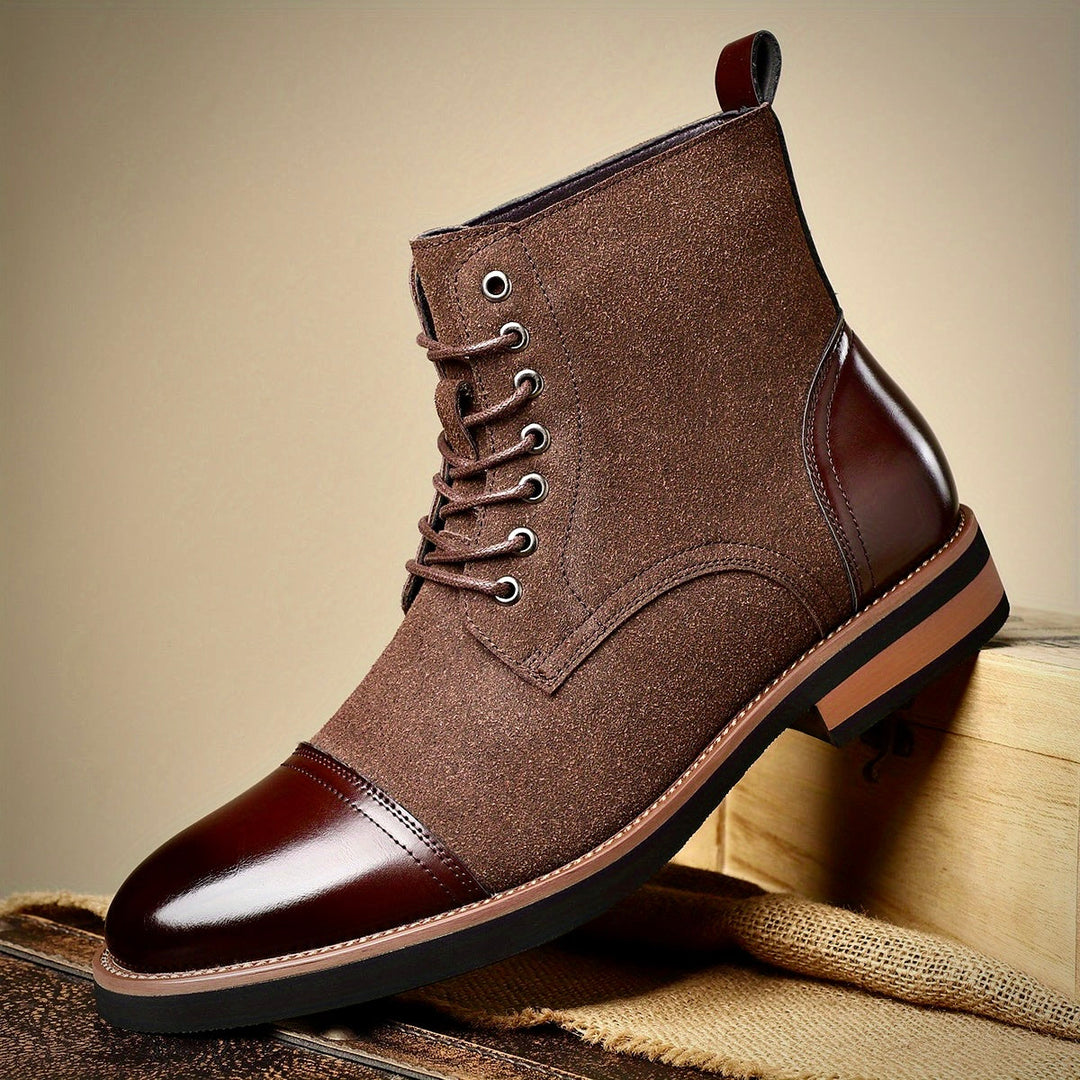 Blaze | Premium Oxford Leather Boots for Comfort and Style