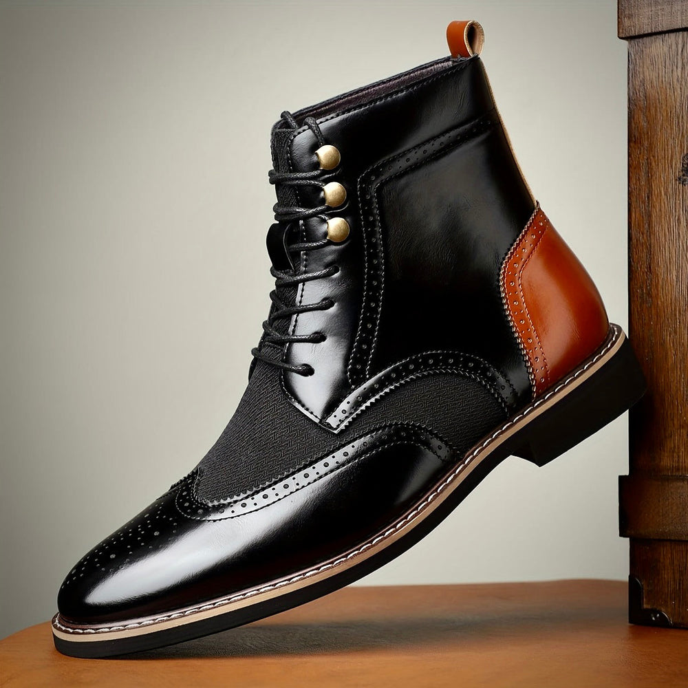 Falke | Premium Oxford-Lederstiefel für Komfort und Stil