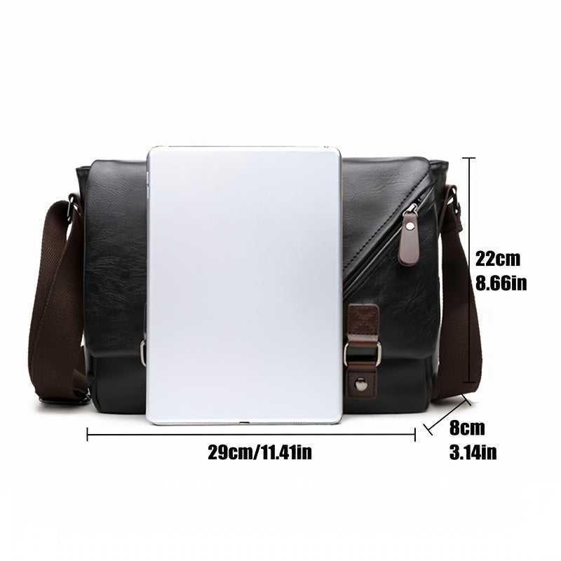 Sullivan | Stylische Leder-Schultertasche für Profis