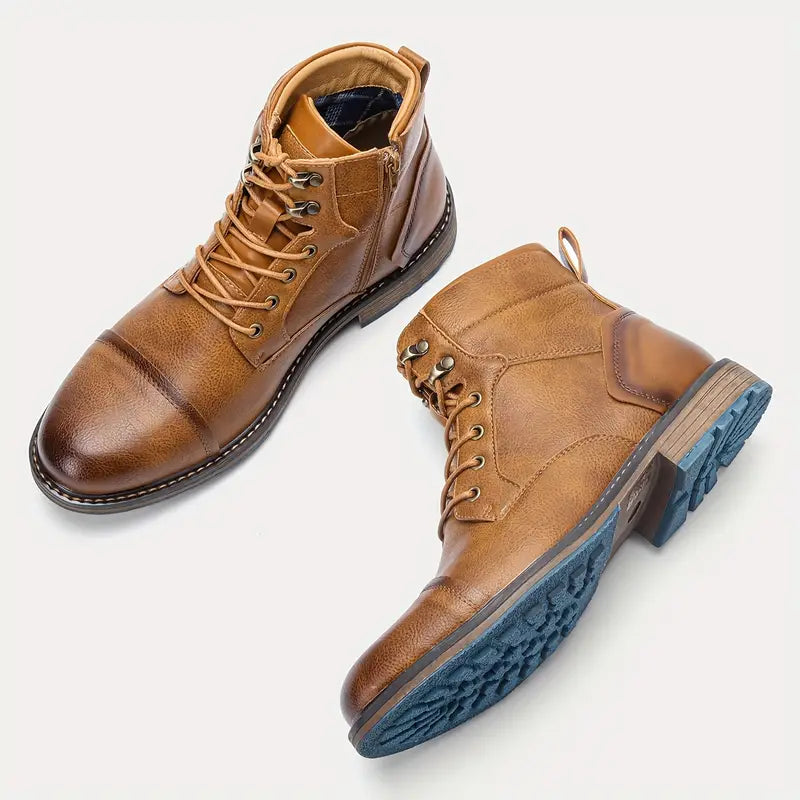 Dallas | Luxurious Handcrafted Leather Oxford Boots for Men