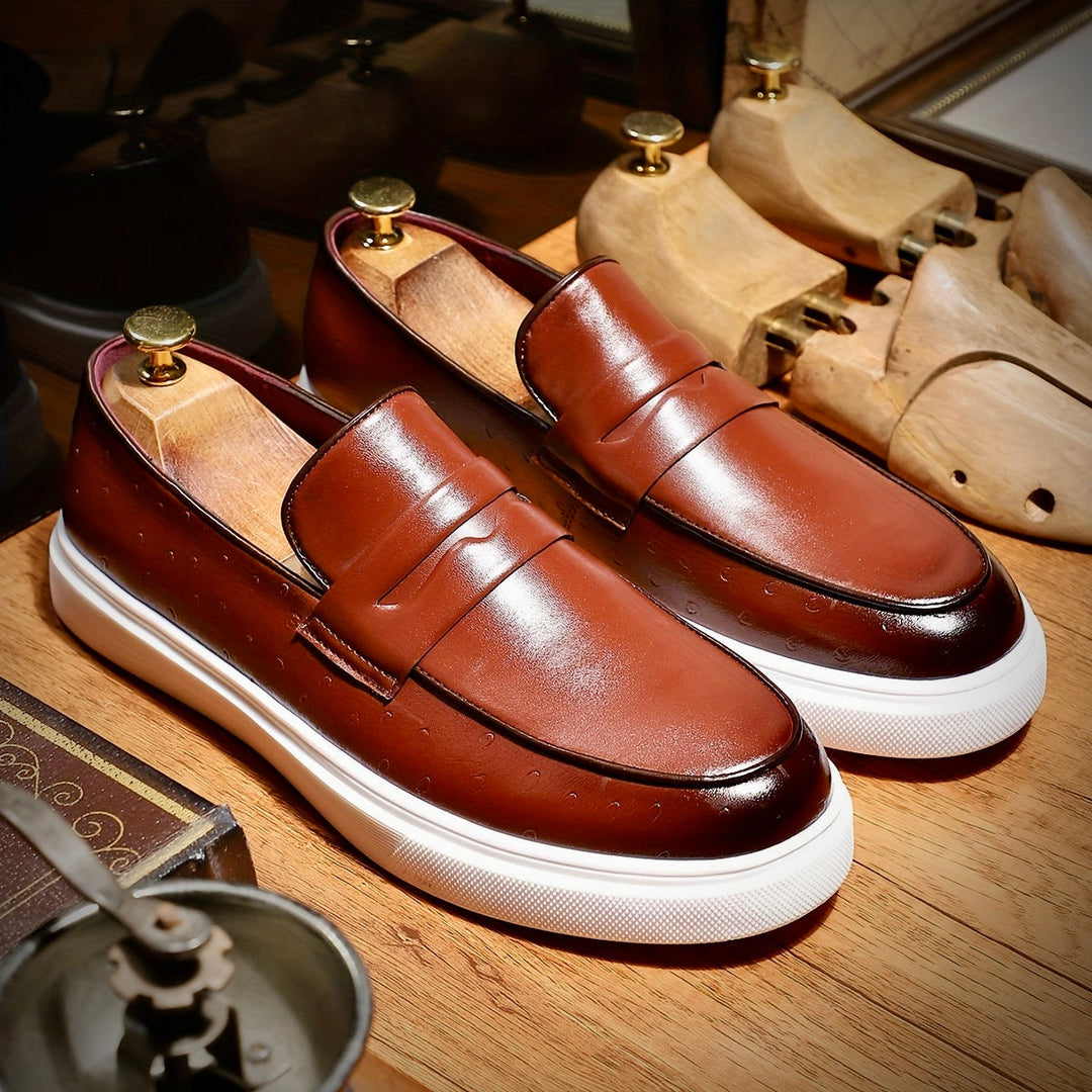 Alaric | Stylish Leather Loafers for Comfort and Durability