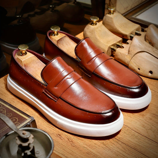 Alaric | Stylish Leather Loafers for Comfort and Durability