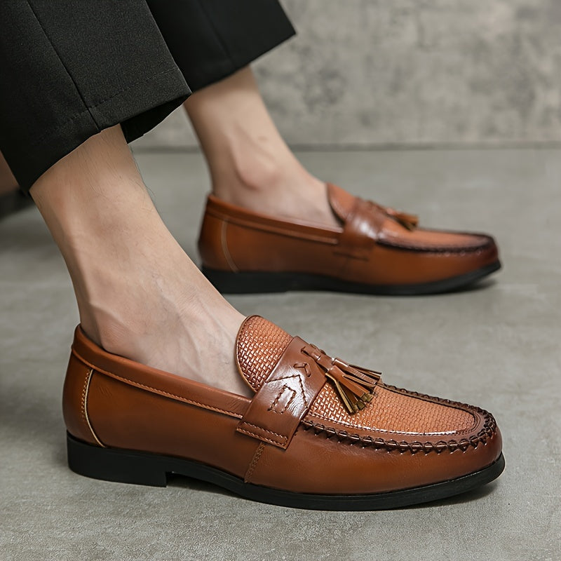 Vance | Klassische Leder Slipper für zeitlosen Stil