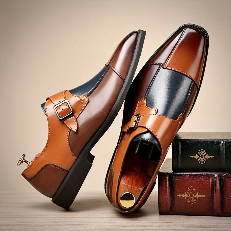 Quinlan | Stylish Single Monk Strap Shoes for Comfort and Versatility