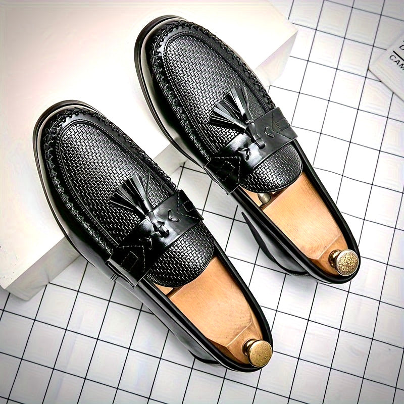 Vance | Klassische Leder Slipper für zeitlosen Stil