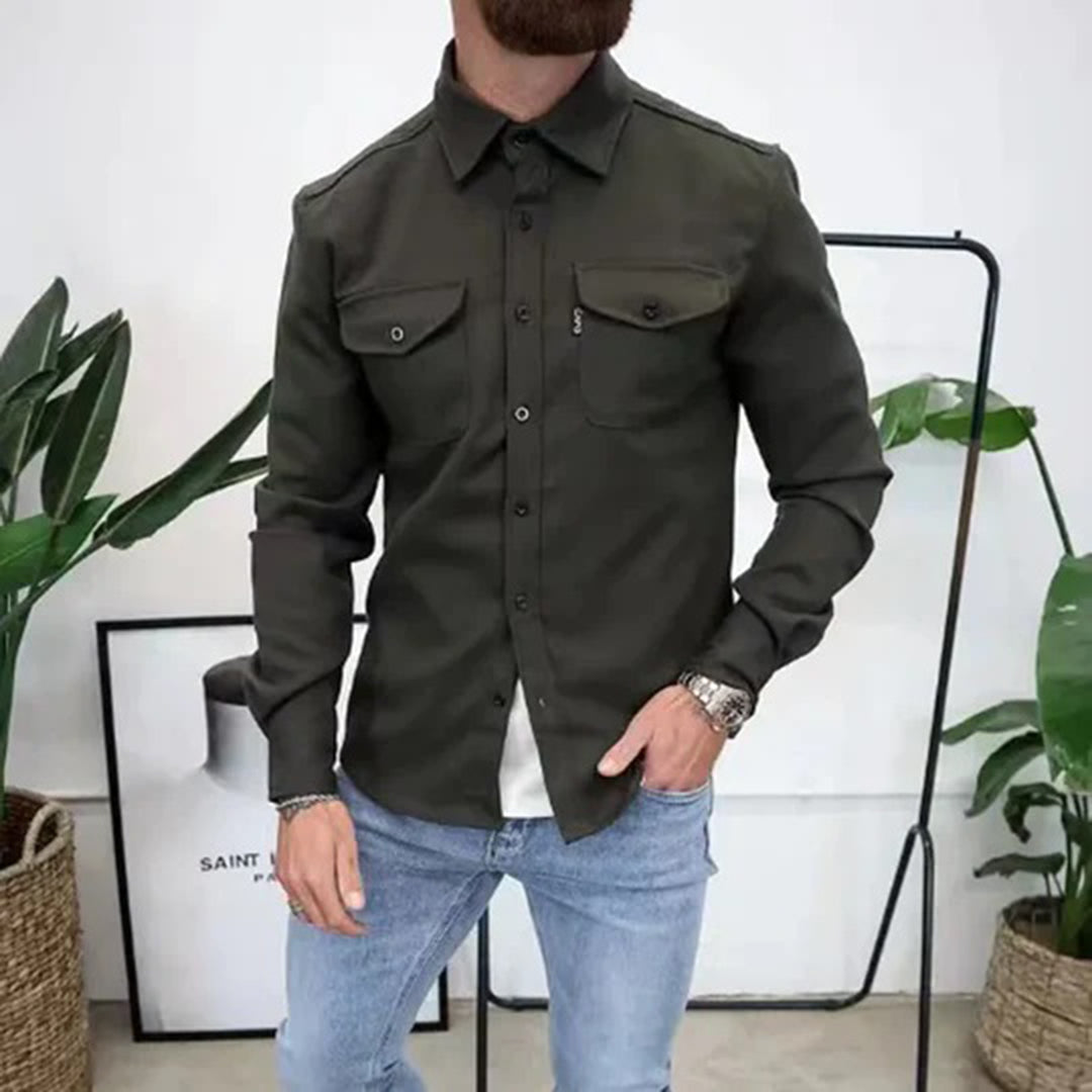 Eryx | Trendiges Langarmhemd für Komfort und Stil