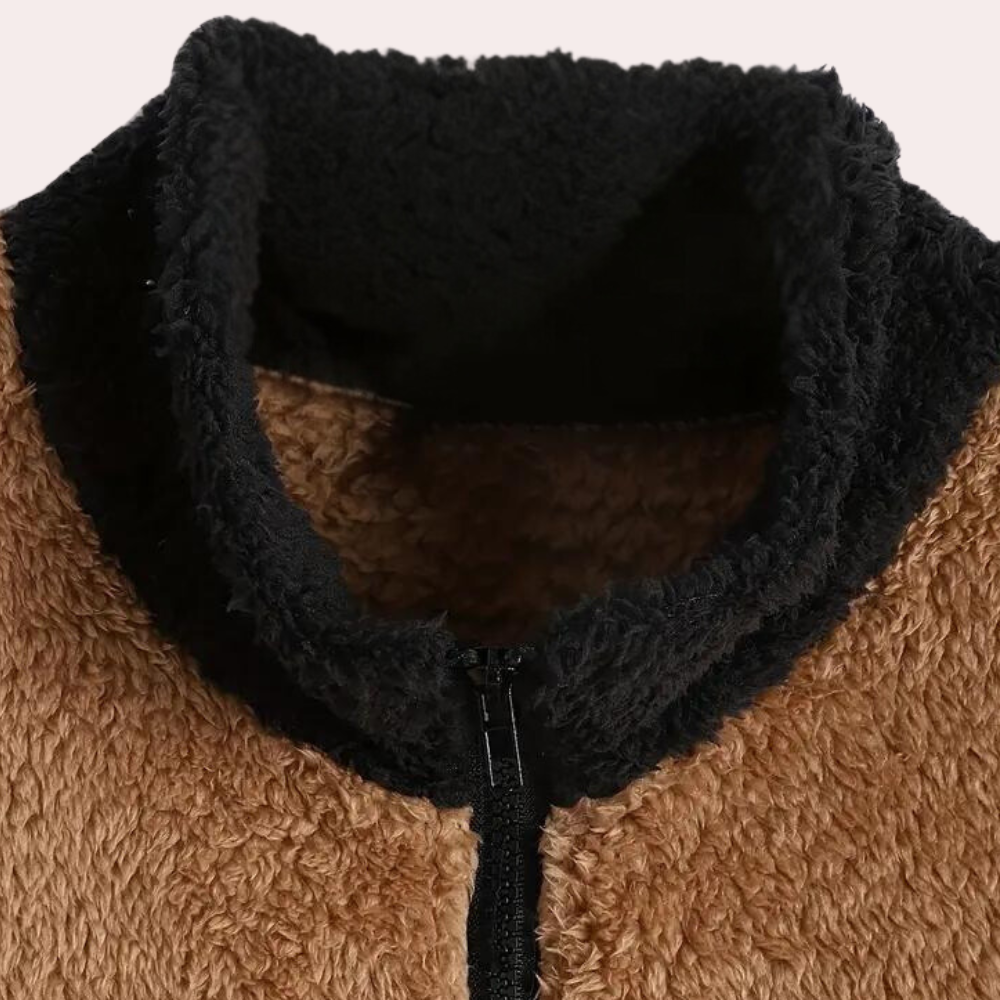 Abel | Gemütlicher, stilvoller und warmer Plüsch-Hoodie für Herren