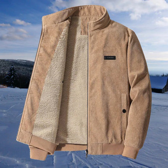 Poul | Stilvolle Retro-Cordjacke für Herren