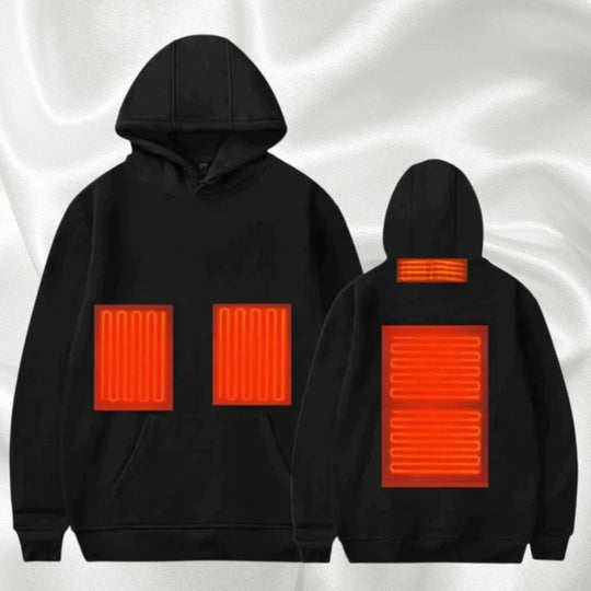 Joe | Gemütlicher, warmer und bequemer beheizter Hoodie