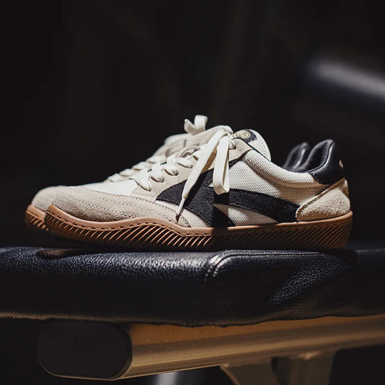 Breeze - Men's Sneakers Leather Retro Design, Comfortable & Lightweight 0