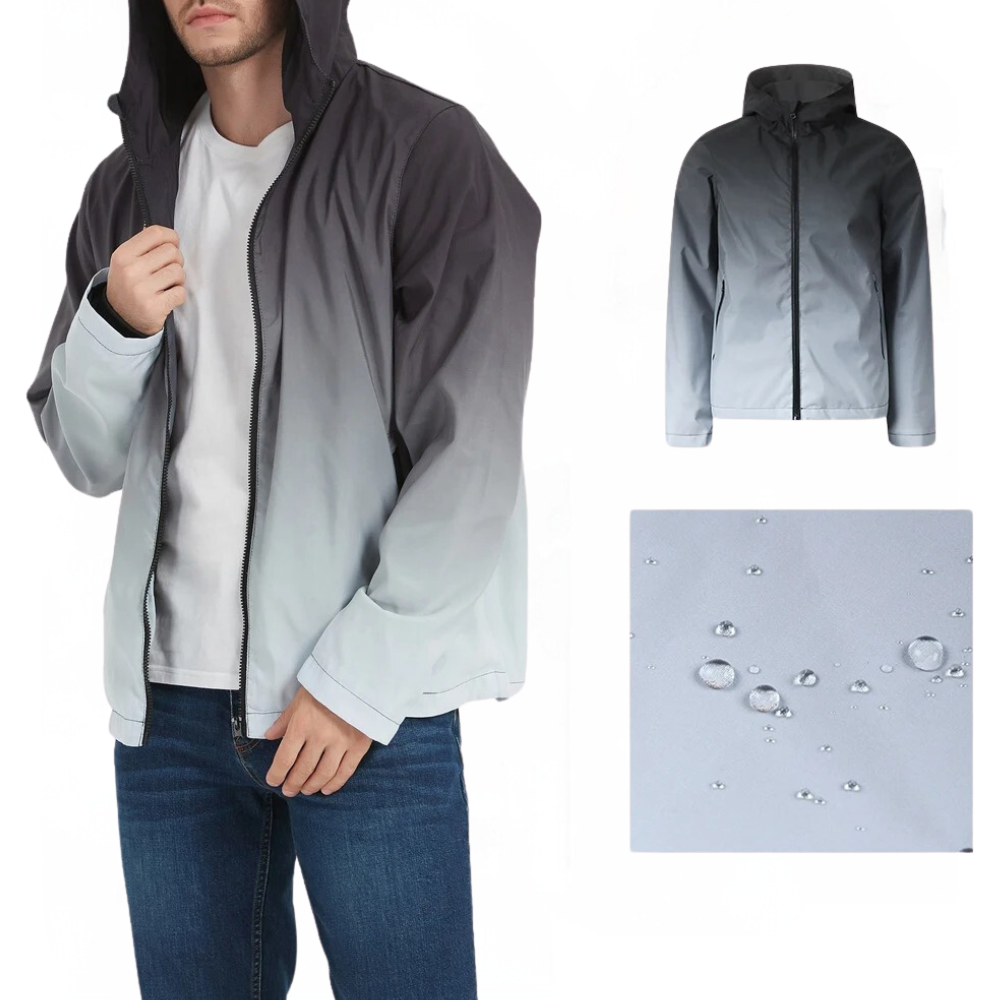 Timo | Langlebige wasserdichte Jacke mit verstellbarem Kapuze