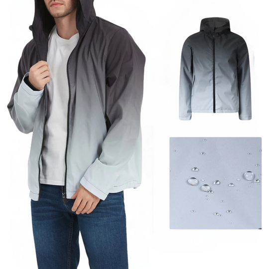 Timo | Langlebige wasserdichte Jacke mit verstellbarem Kapuze