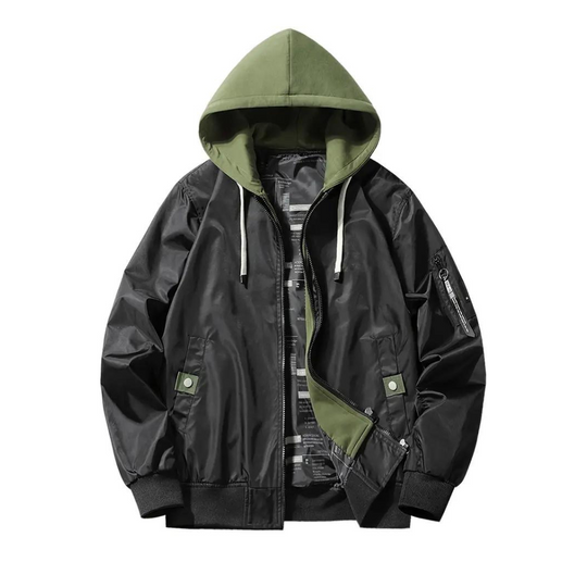 Maciej | Breathable, Lightweight, Stylish Men's Hooded Light Jacket