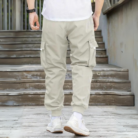 Athanasios | Stylish Cargo Pants with Adjustable Drawstring
