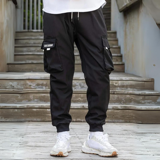 Athanasios | Stylish Cargo Pants with Adjustable Drawstring