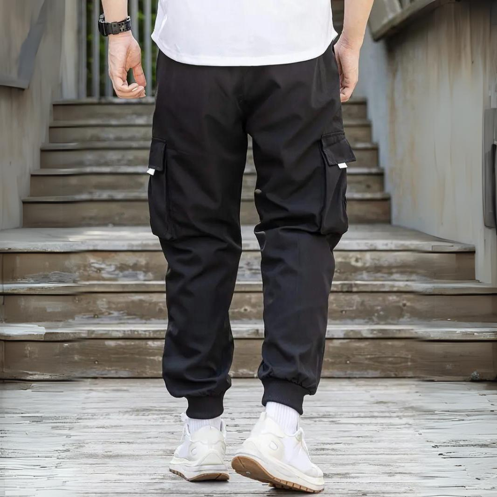 Athanasios | Stylish Cargo Pants with Adjustable Drawstring