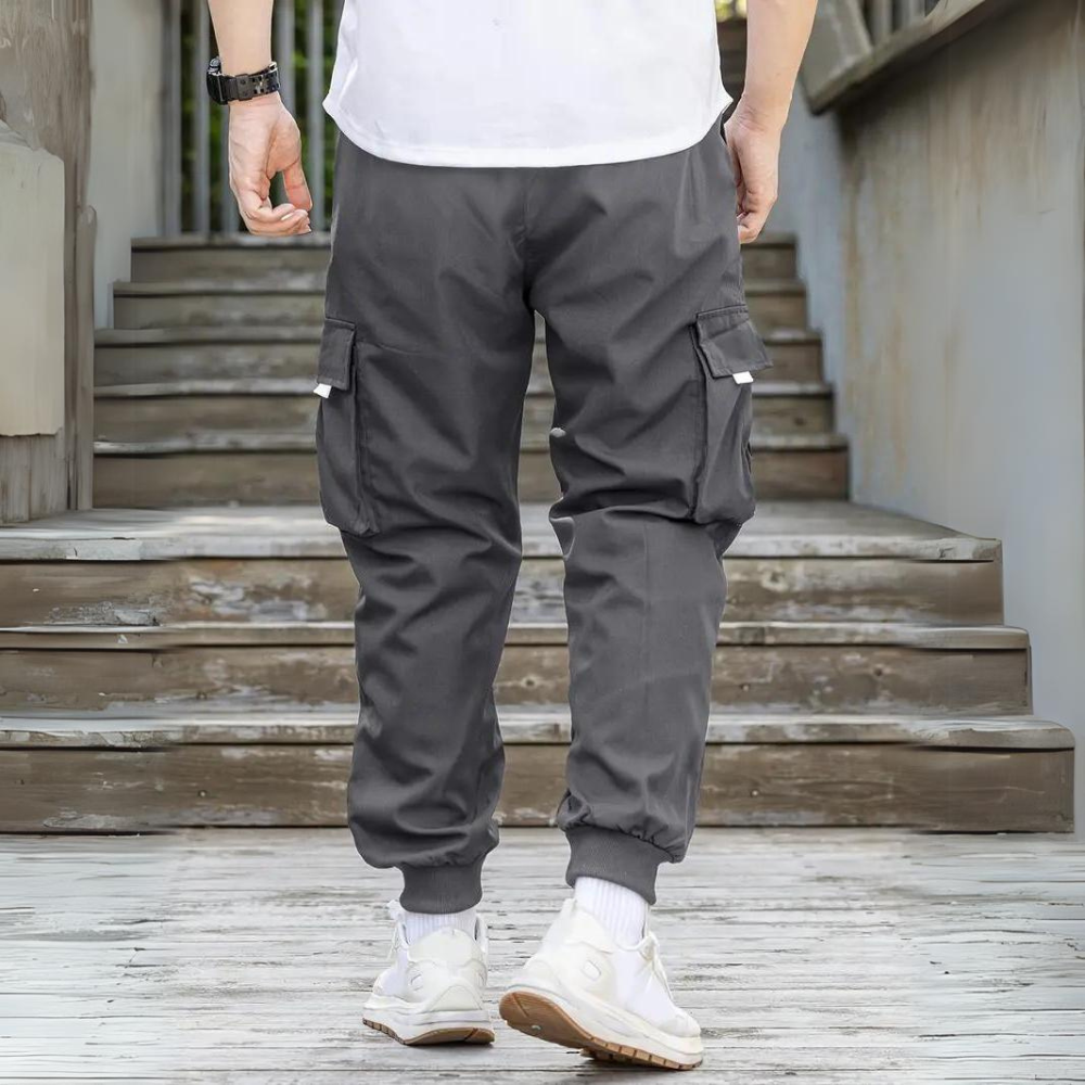 Athanasios | Stylish Cargo Pants with Adjustable Drawstring