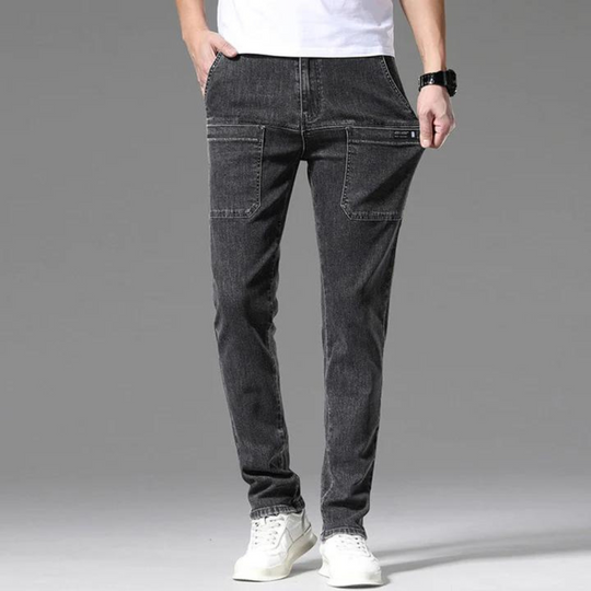 Tibor | Versatile multi-pocket jeans for men