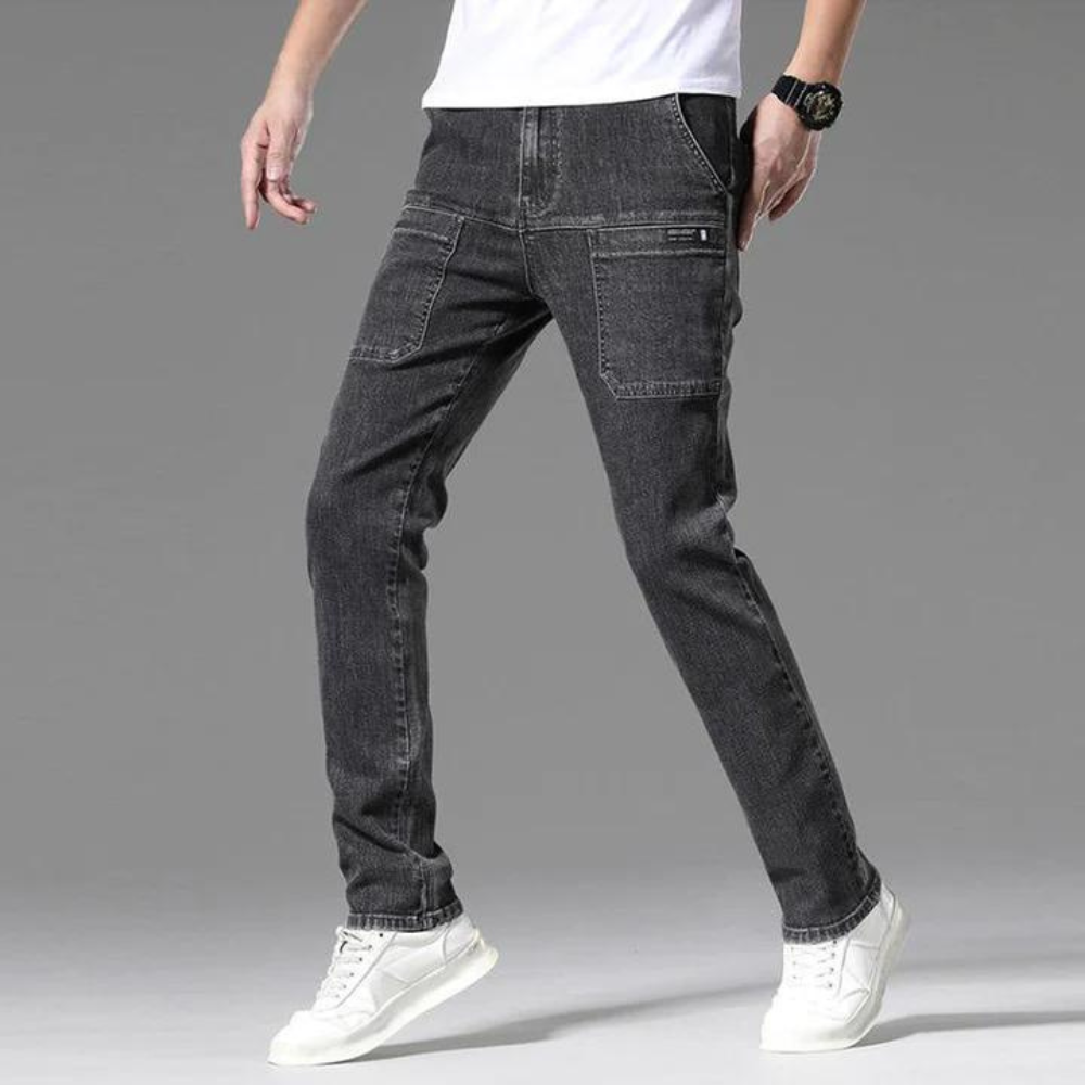Tibor | Versatile multi-pocket jeans for men