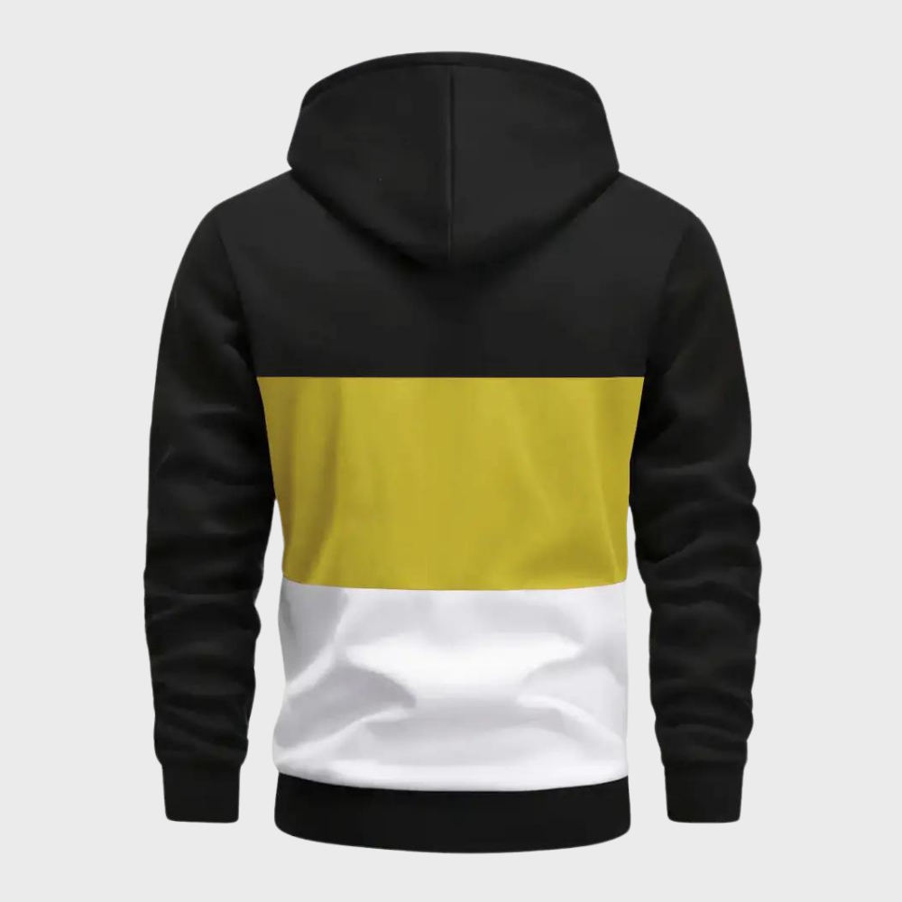 Moos | Stylish Colour Block Hoodie for Men