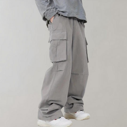 Asger | Men's Cargo Pants with Straight Legs