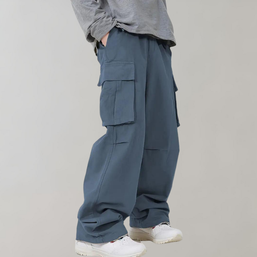 Asger | Men's Cargo Pants with Straight Legs