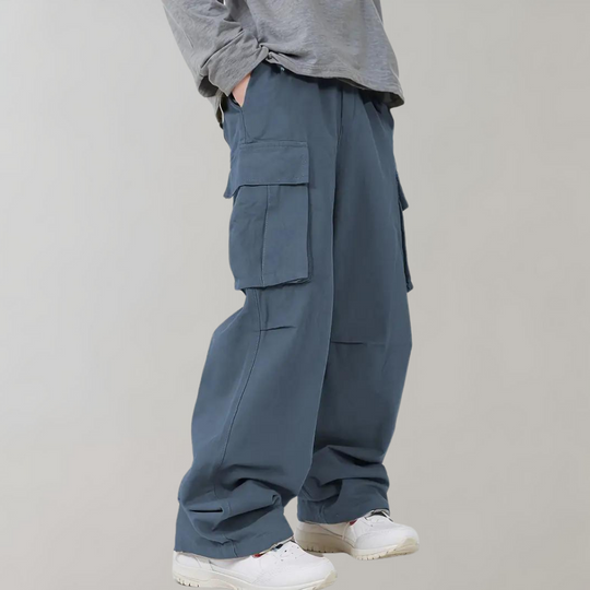 Asger | Men's Cargo Pants with Straight Legs