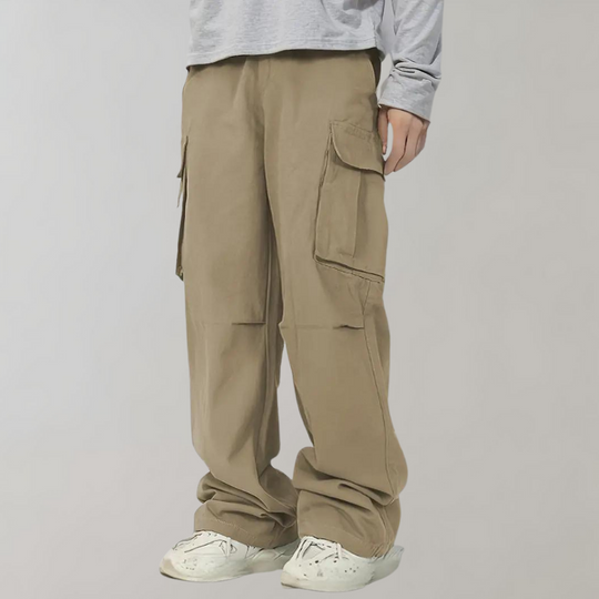Asger | Men's Cargo Pants with Straight Legs