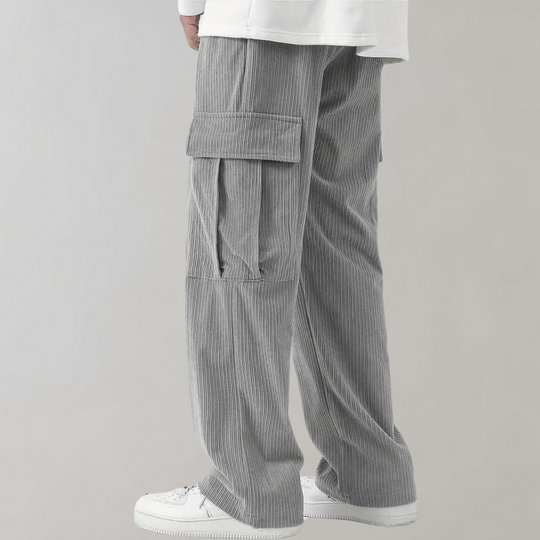Dalibor | Stylish Corduroy Cargo Pants with Functional Flap Pockets