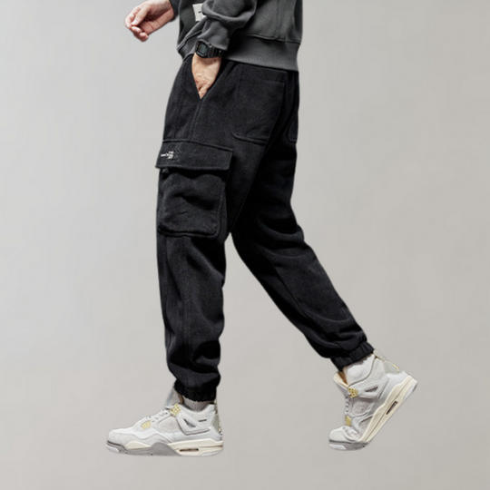 Osvald | Comfortable Corduroy Cargo Pants with Pockets