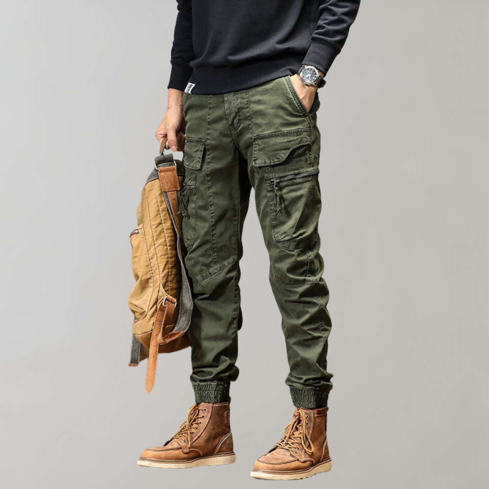 Leif | Durable Men's Cargo Pants with Multiple Pockets
