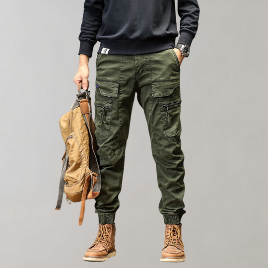 Leif | Durable Men's Cargo Pants with Multiple Pockets