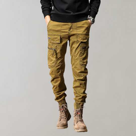Leif | Durable Men's Cargo Pants with Multiple Pockets
